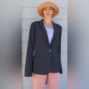 Calvin Klein Black Blazer Professional Suit Jacket
